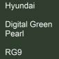 Preview: Hyundai, Digital Green Pearl, RG9.